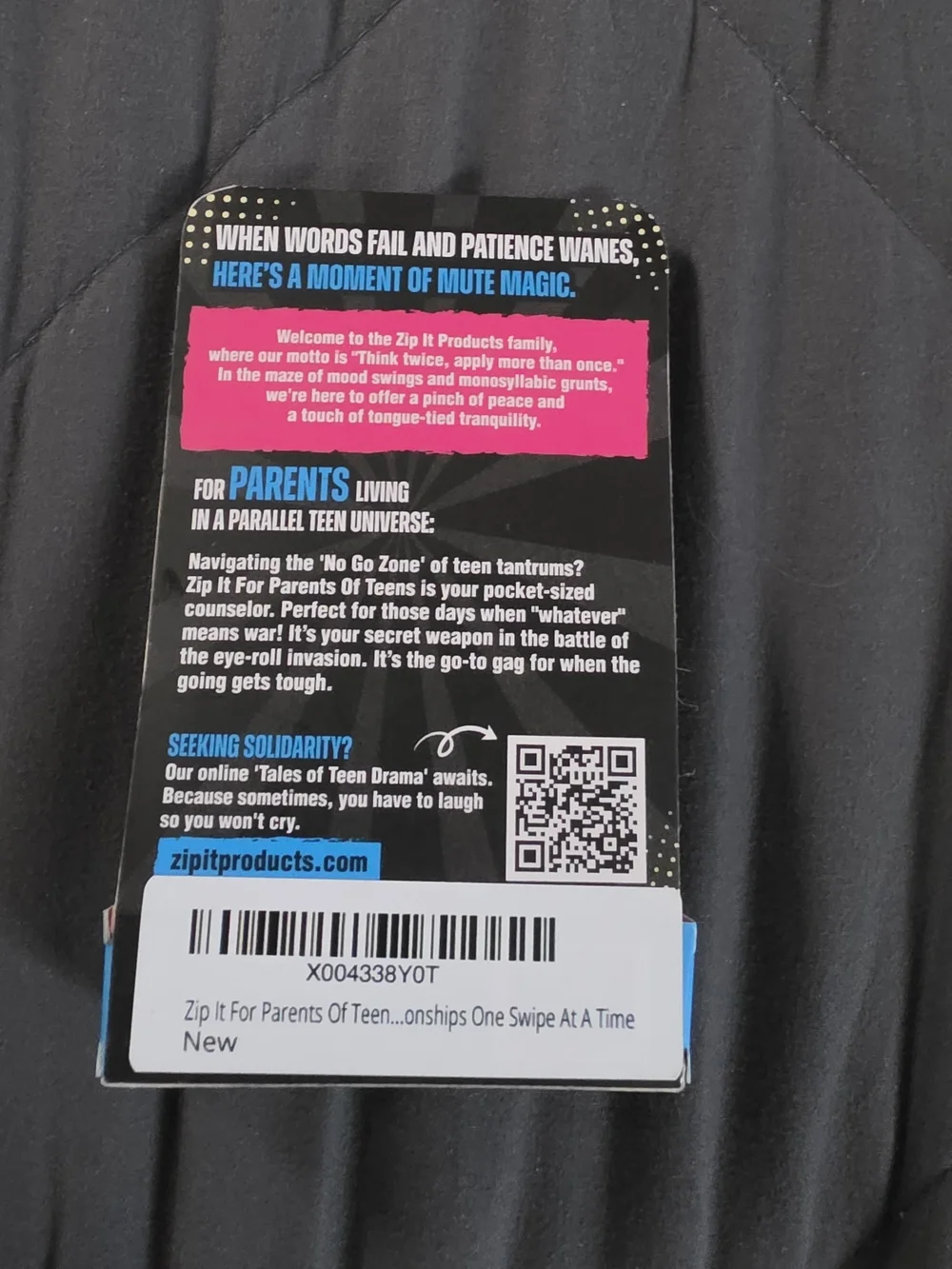 Zipit Teen Lip Balm - Pink & Blue Packaging